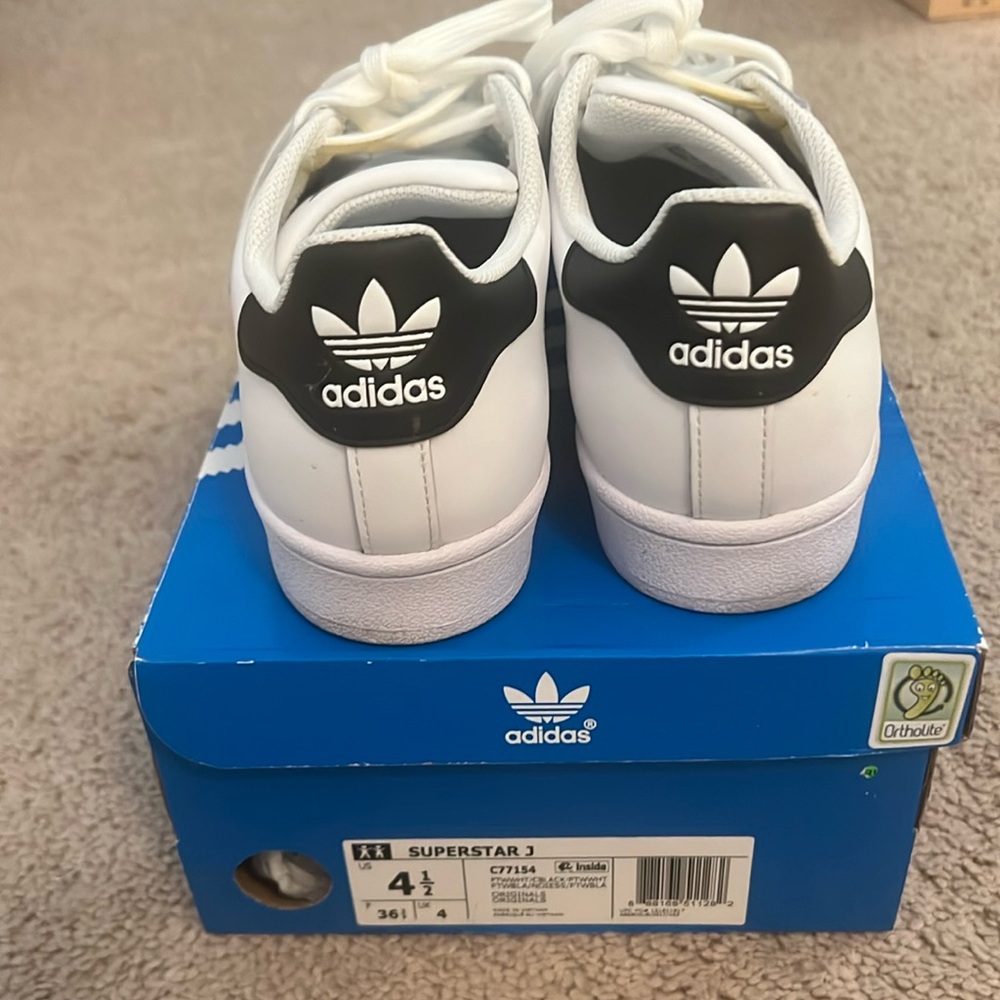 Adidas Superstar size 4.5